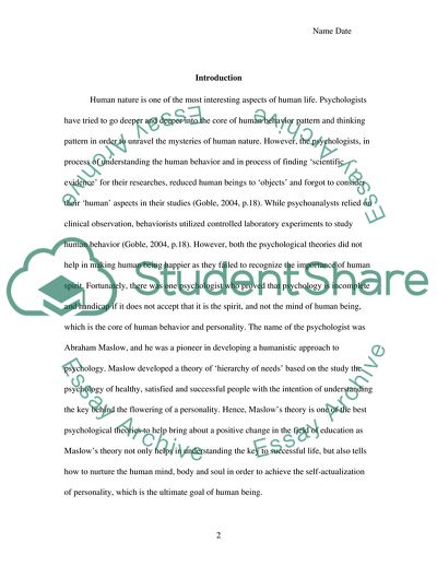 The Core Objective of Education According to Maslow