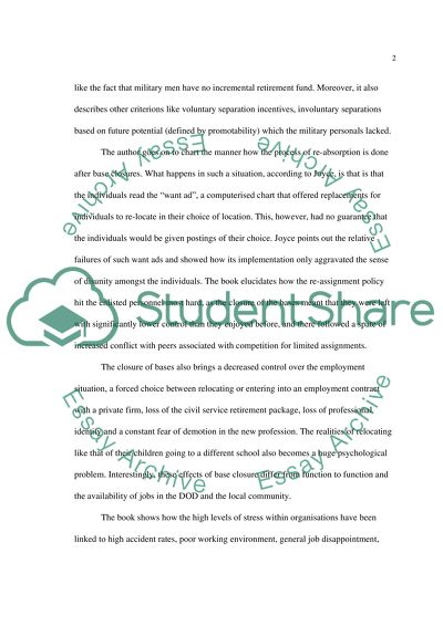 Mental Health in Military