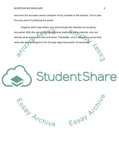 Criminal Investigations