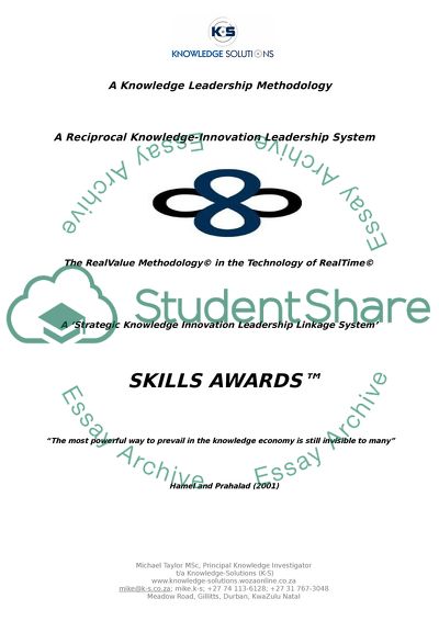 Indigenous Knowledge Systems