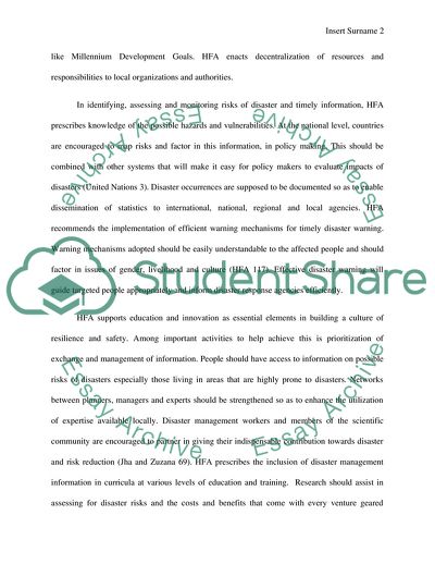 Post-Disaster Reconstruction Of The Built Environment