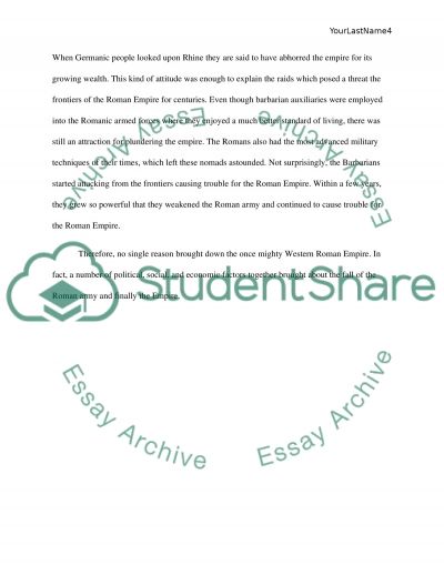 in a short essay discuss four factors which brought about the decline and fall of the roman empire Romeinfo - fall of the roman empire, decline of rome, history of ancient rome, reasons for the fall of roman empire, moral decline of rome. in a short essay discuss four factors which brought about the decline and fall of the roman empire Romeinfo - fall of the roman empire, decline of rome, history of ancient rome, reasons for the fall of roman empire, moral decline of rome.