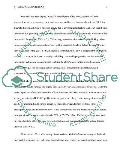 Strategic leadership2