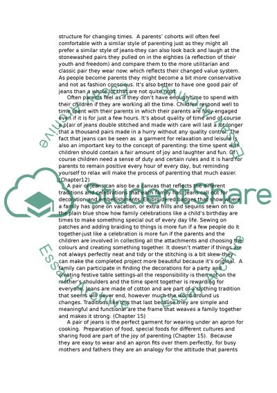 Parenting Model Metaphor