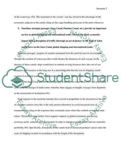 Marine Transportation