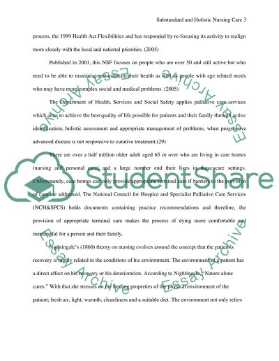 Substandard Patient Care or Health Care Delivery Paper