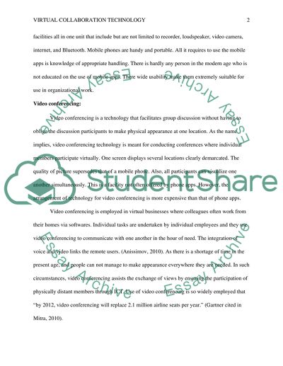 Virtual collaboration technology and how is it used