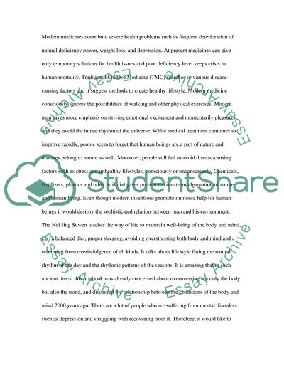 The Relationship between Life of Human Beings and Natural Environment