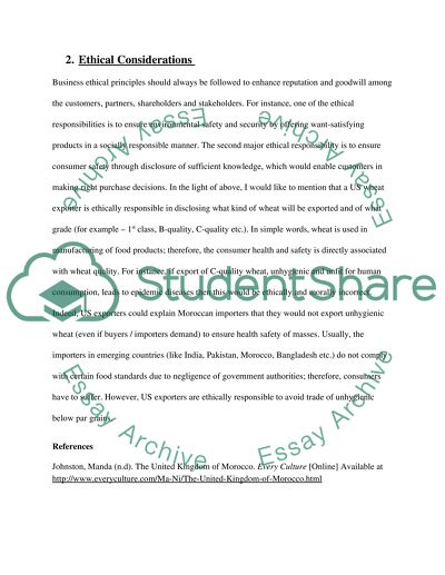 Country Selection: Culture and Ethics Considerations