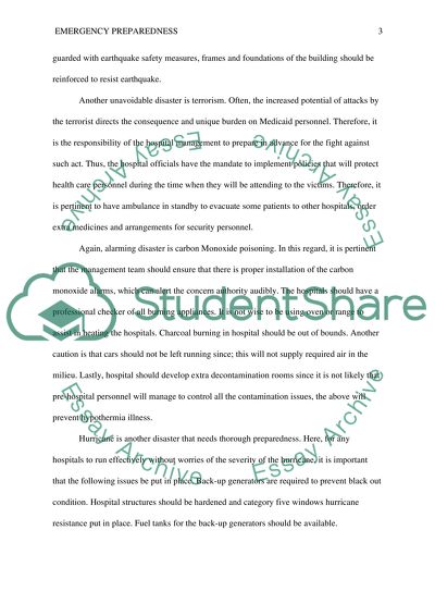 Emergency Preparedness for Healthcare Professionals