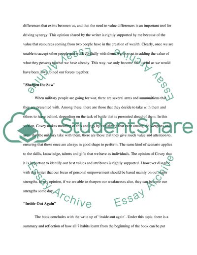 The Seven Habits of Highly Effective People by Stephen R. Covey