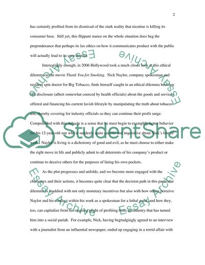 Thank You For Smoking