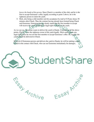 Problem based exercises on Law