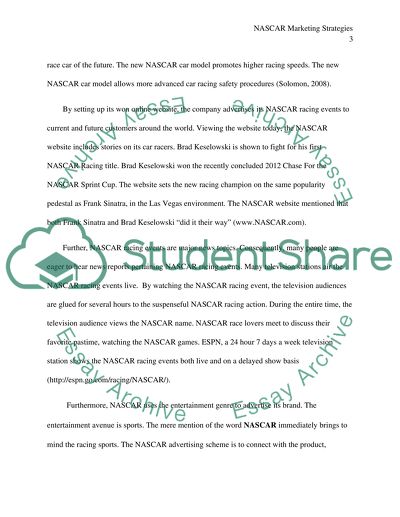 NASCAR Marketing Strategies