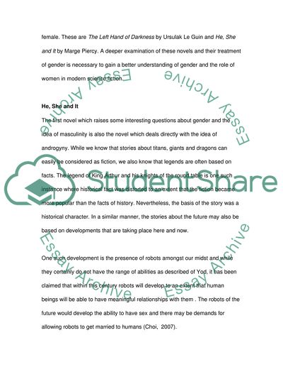 The Role of Women in Science Fiction