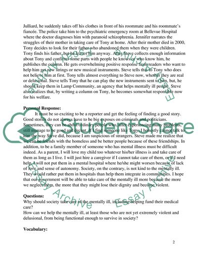 Reading Journey for the book The Solosit by Steven Lopez p.1-45