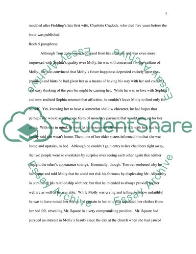 History of Tom Jones by Henry Fielding