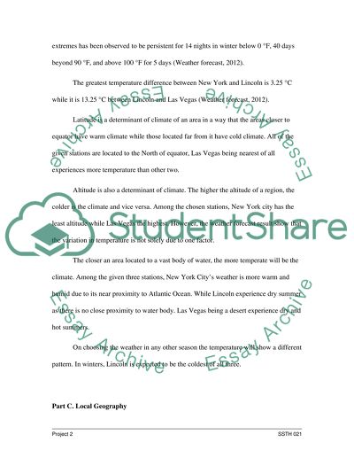 the weather essay