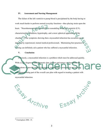 Progressive Pathophysiology Leading to a Myocardial Infarction