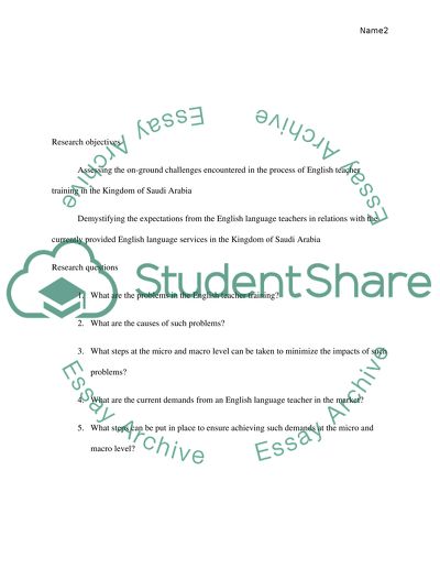 English Teacher Training in Saudi Arabia