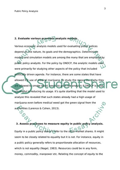 Public Policy Analysis Tools