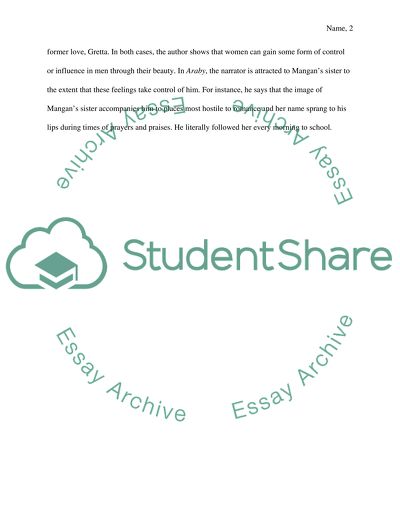 James Joyces Araby and The Dead