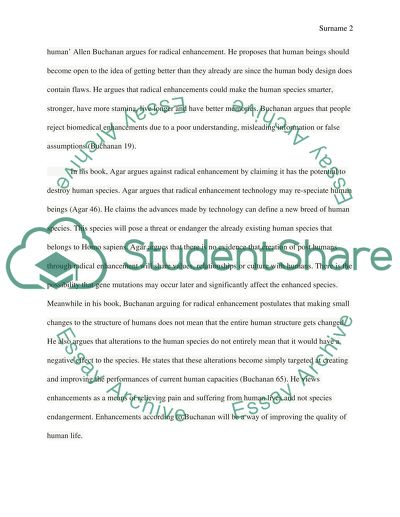 Is Radical Enhancement of the Human Species Ethically Justified