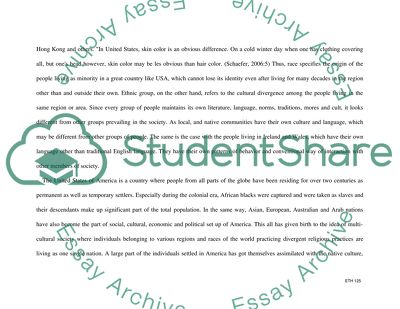 History of the Problem of Race and Ethnicity