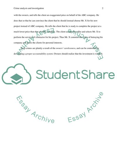 Crime analysis and investigation 2