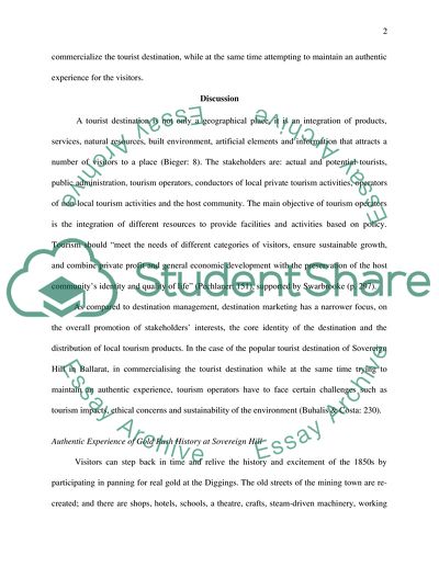 The Popular Tourist Destination of Sovereign Hill in Ballarat