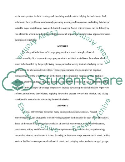 student entrepreneurship research paper