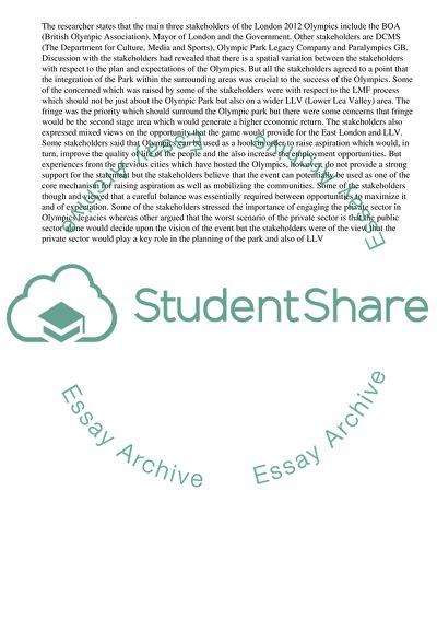 Complex Stakeholder Relationships