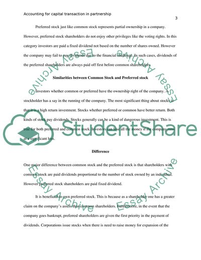 Explain and demonstrate how capital transactions are accounted for in a partnership