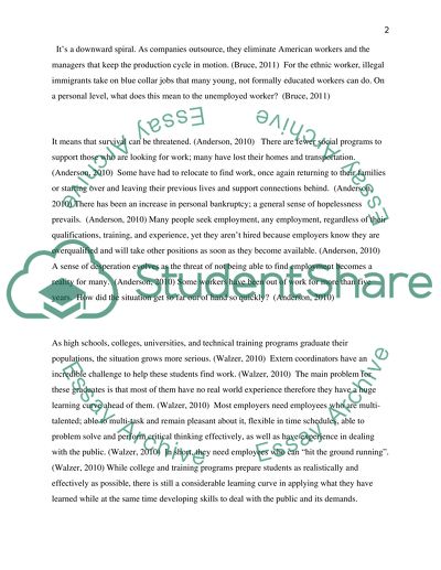 Difficult in finding good jobs