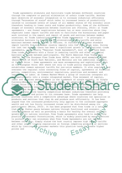 Cross National Agreement