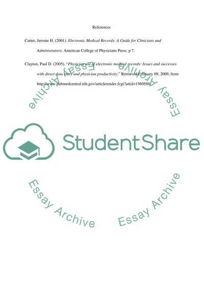 Electronic Medical Records