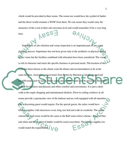 The Gala Event at Four Points by Sheraton, Darling Harbour