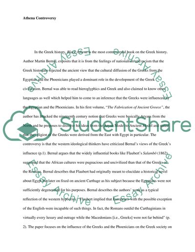 African Athena Controversy