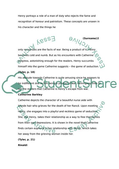 A Farewell to Arms: An In-Depth Analysis