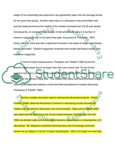 How Women are Portrayed by Media