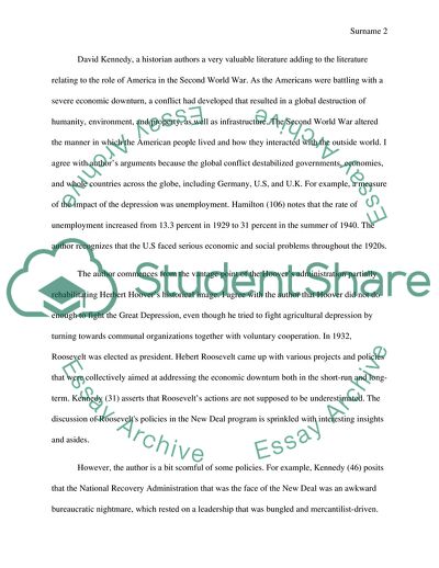 The American People in World War II by David Kennedy