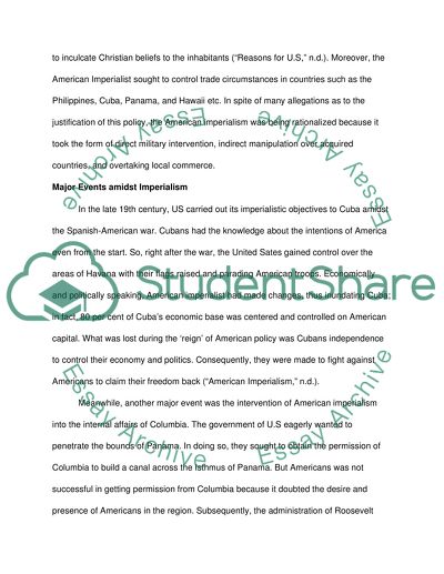 American Imperialism