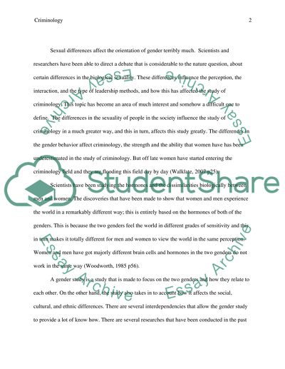 Sexual Differences Affect the Orientation of Gender Terribly