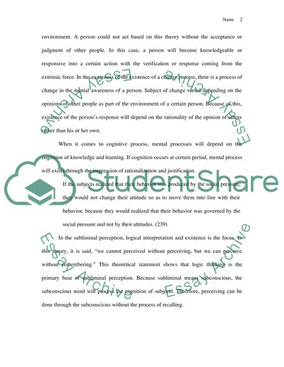 Nisbette and Wilsons Article