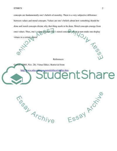 Virtue Ethics: Utilitarianism