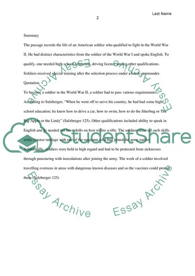 Paraphrase, Summary and Quotation