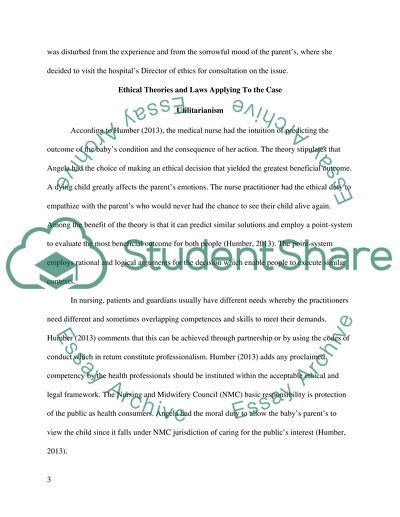 Professional Values Ethics and Law for Child Nursing