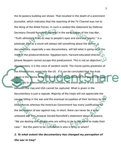 War Situations in Control Room by Jehane Noujaim