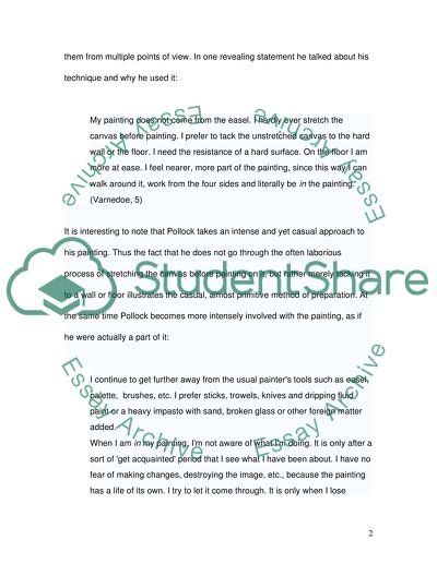 Jackson Pollock and Modern Art