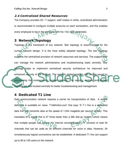 Importance of a Network Design